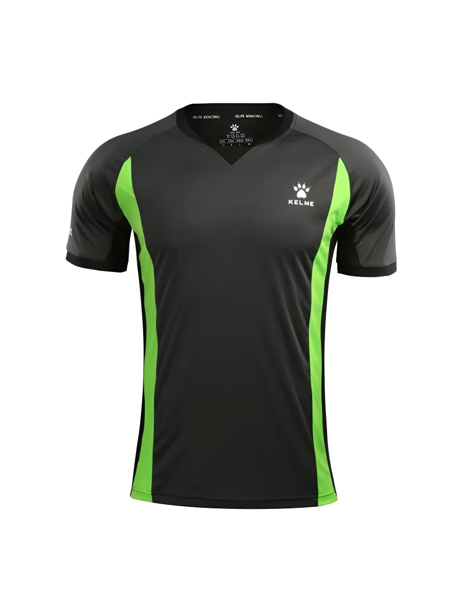 Футболка KELME Basketball Refree Shirts Dark Grey