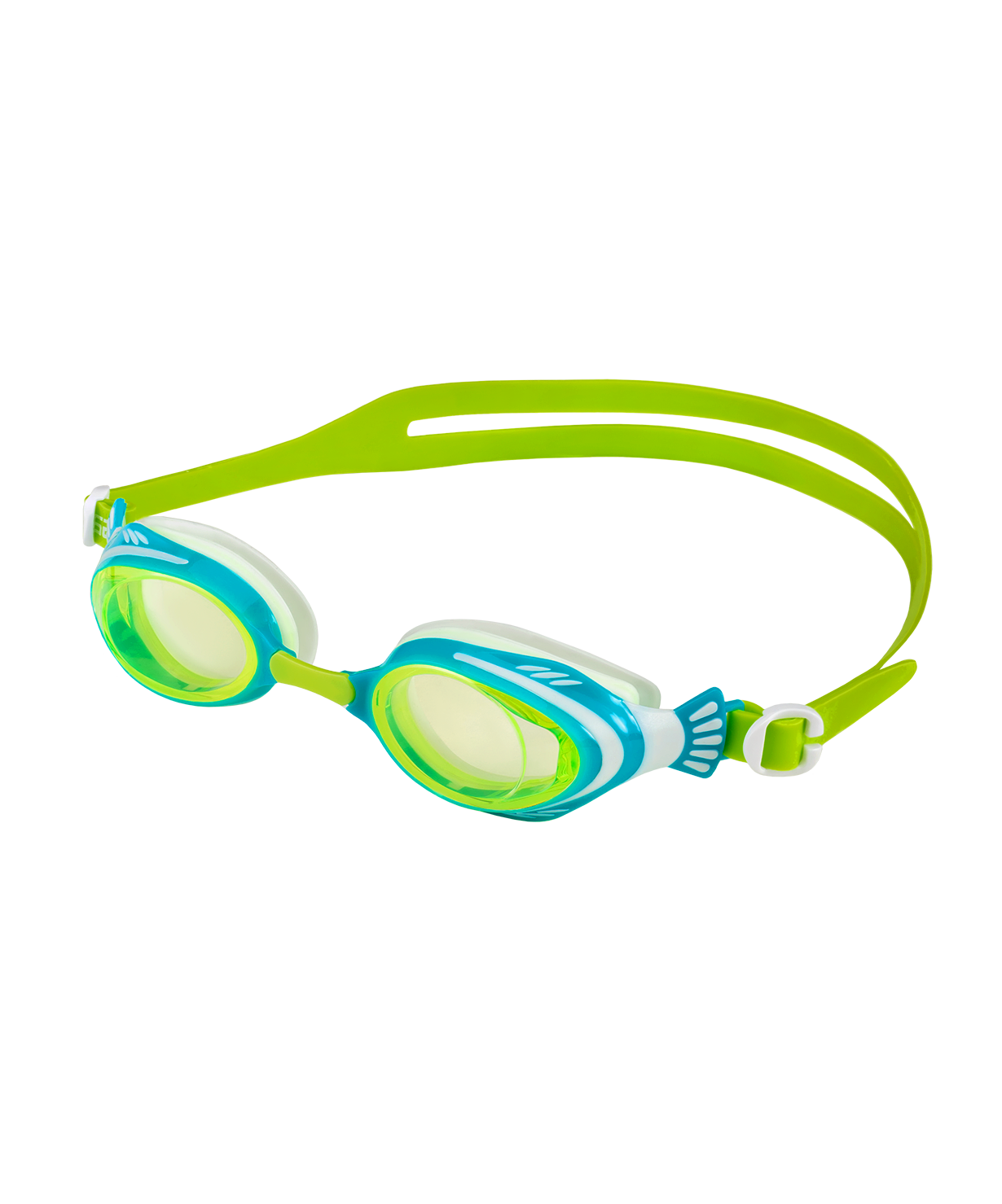 Очки для плавания 25DEGREES Poseidon Blue/Lime, детский