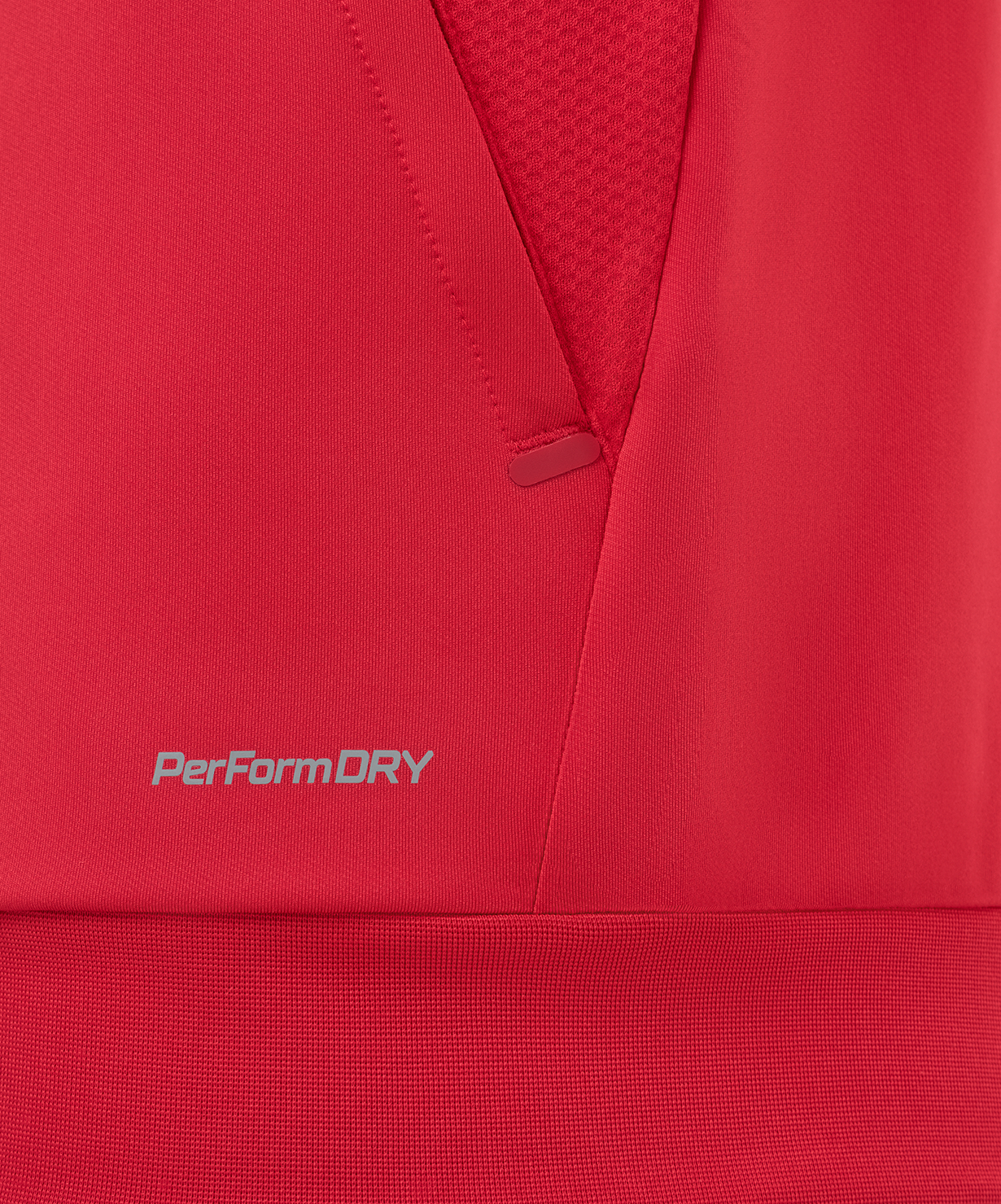 Джемпер тренировочный на молнии JOGEL PREMIER PerFormDRY Training FZ Jacket, красный, размер L