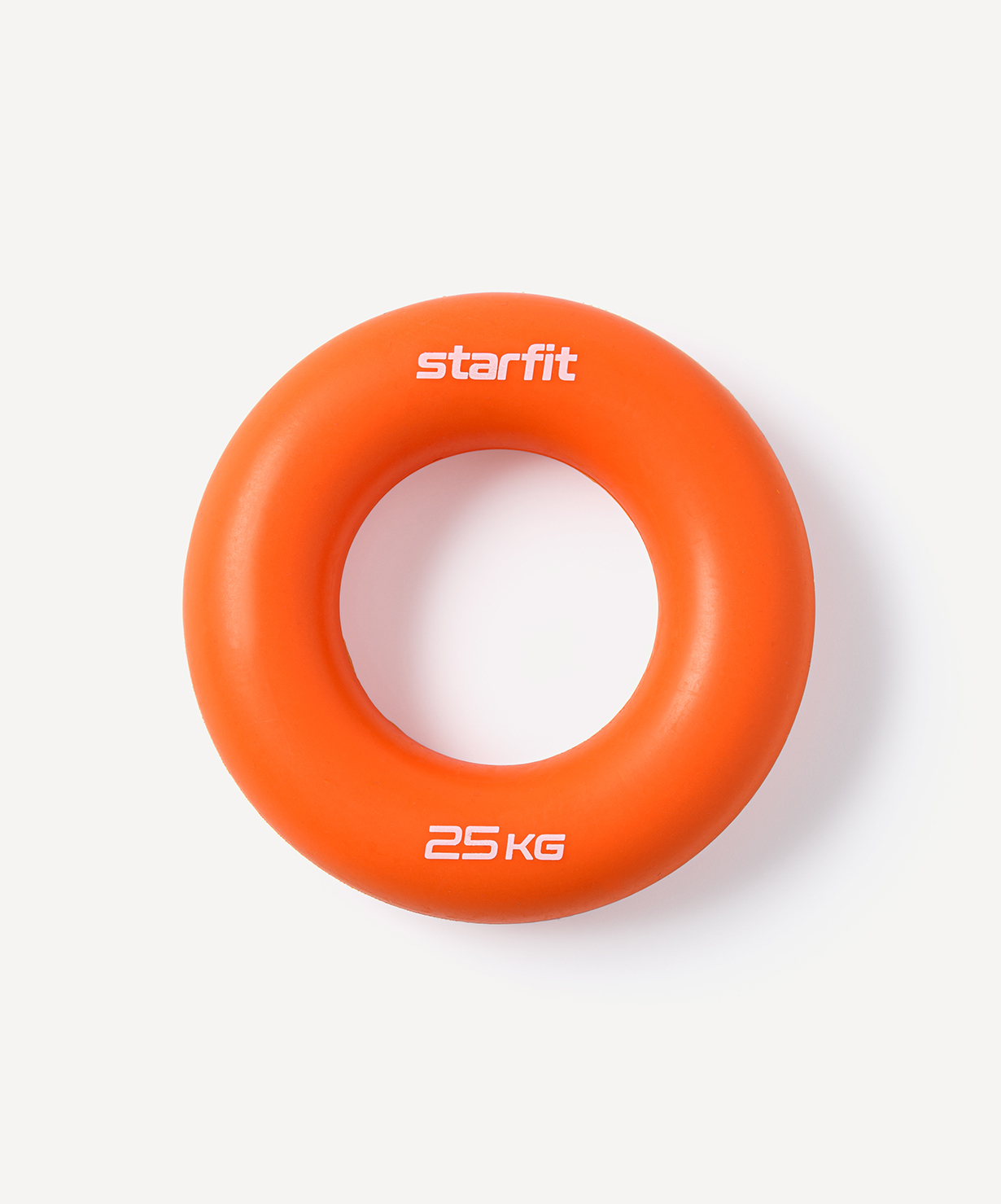 Эспандер кистевой STARFIT ES-404 Кольцо, 25 кг, силикон, оранжевый