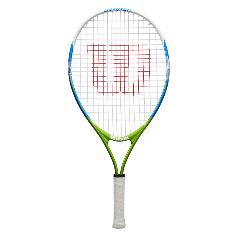 Ракетка б/т Wilson US Open 23, WRT20320U, для детей 7-8 лет,алюминий,со струнами, сине-зеленый