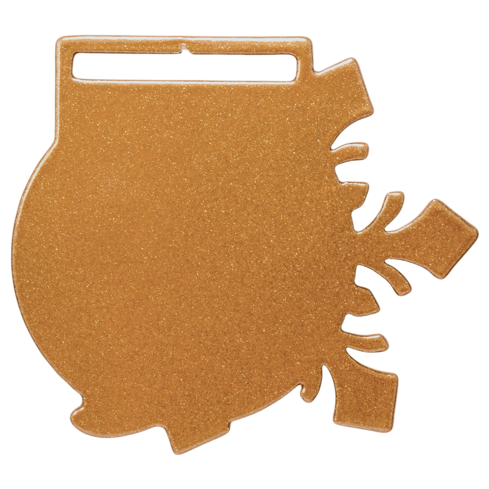 Заготовка медали MZP 848-95/BM под сублимацию (85x95мм, s-2 мм)