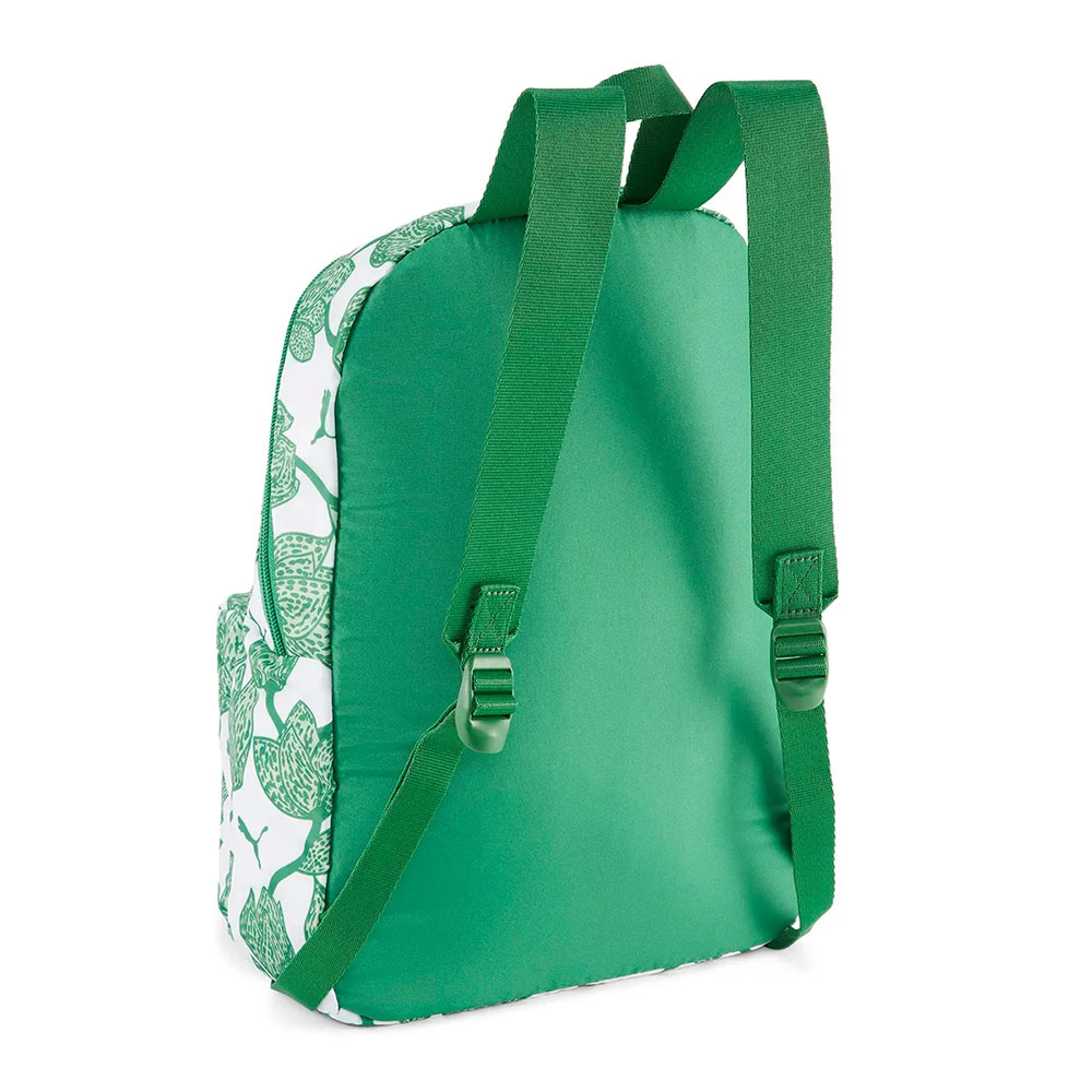 Рюкзак спорт. PUMA Core Pop Backpack, 07985505, полиэстер, бело-зеленый