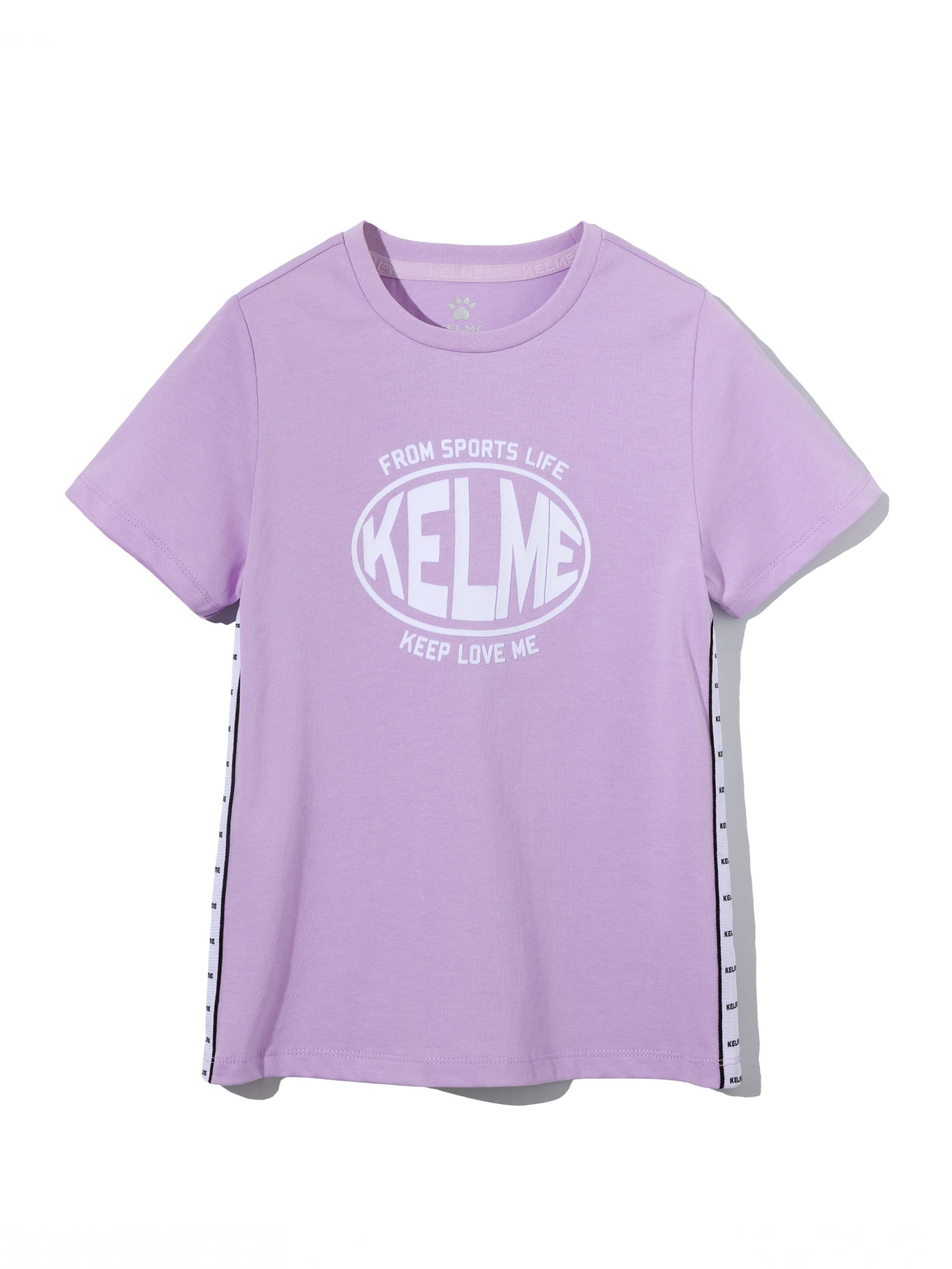 Детская футболка KELME Short Sleeve T-Shirt Kid Violet