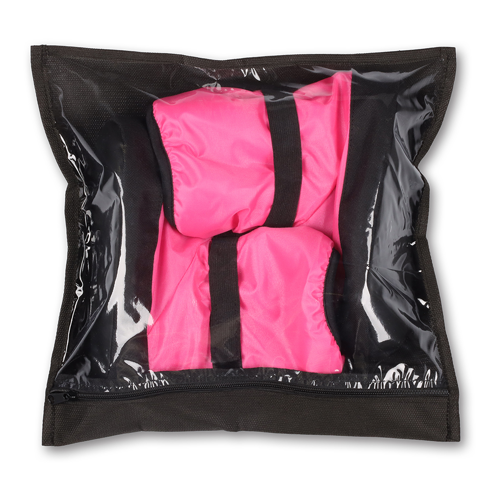 Сапожки для разогрева (бахилы) INDIGO, SM-361-P-26-29, р.26-29, 100% полиэстер, розовый