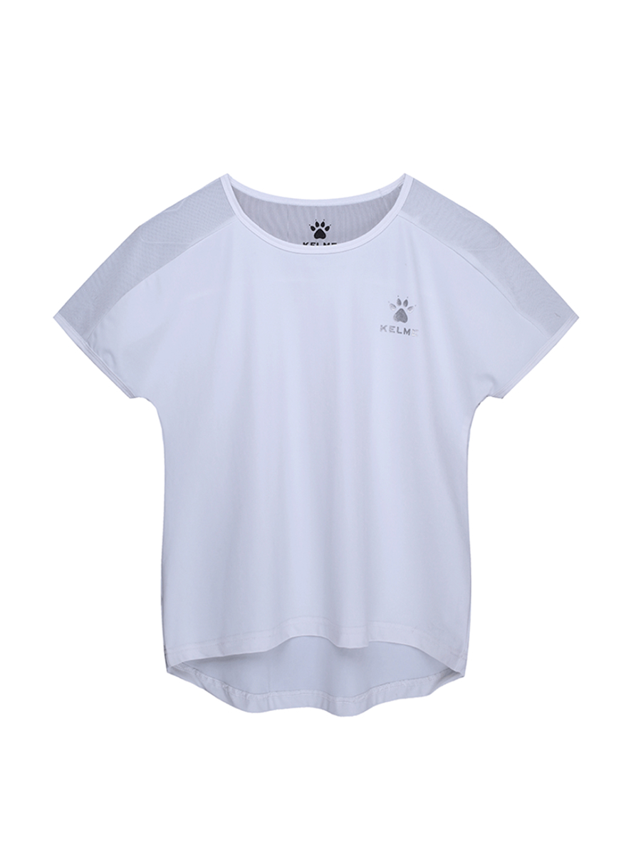 Детская футболка KELME Girls Short Sleeve T-Shirt White