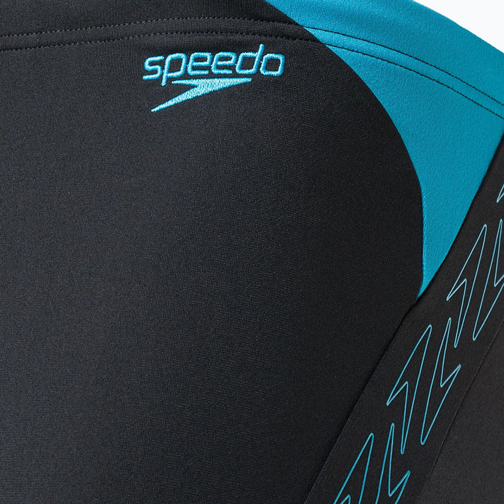 Плавки SPEEDO Hyperboom Placement, 8-00302015147, р.30 (рос.46), полиэстер, ПБТ, черно-синий