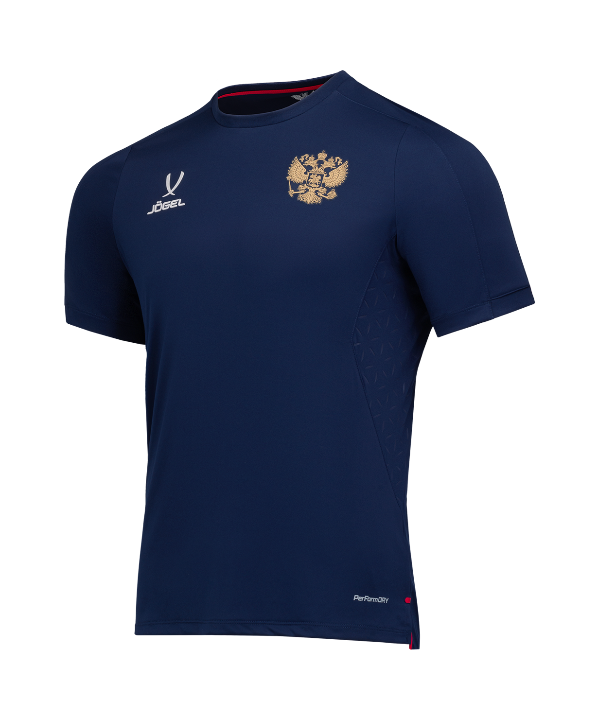 Футболка тренировочная JOGEL NATIONAL PerFormDRY Training Tee, темно-синий