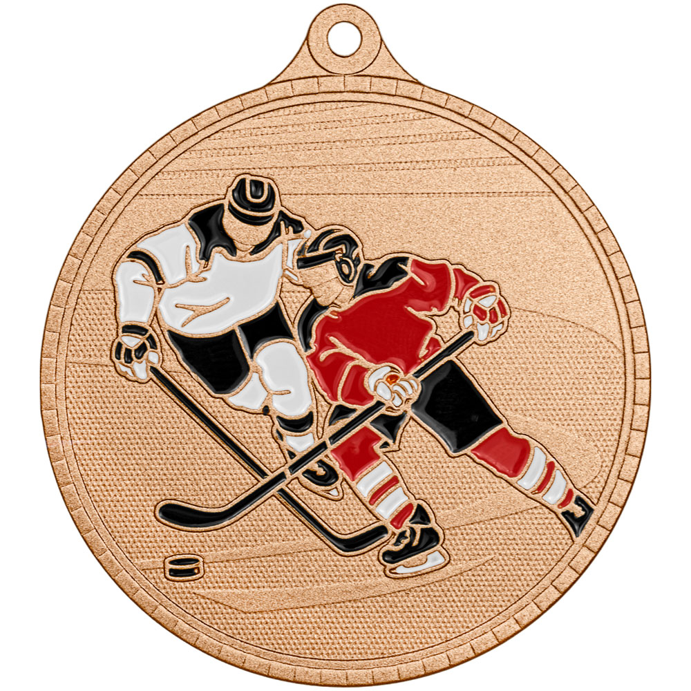 Медаль MZP 619-55/B хоккей (D-55мм, s-2 мм)