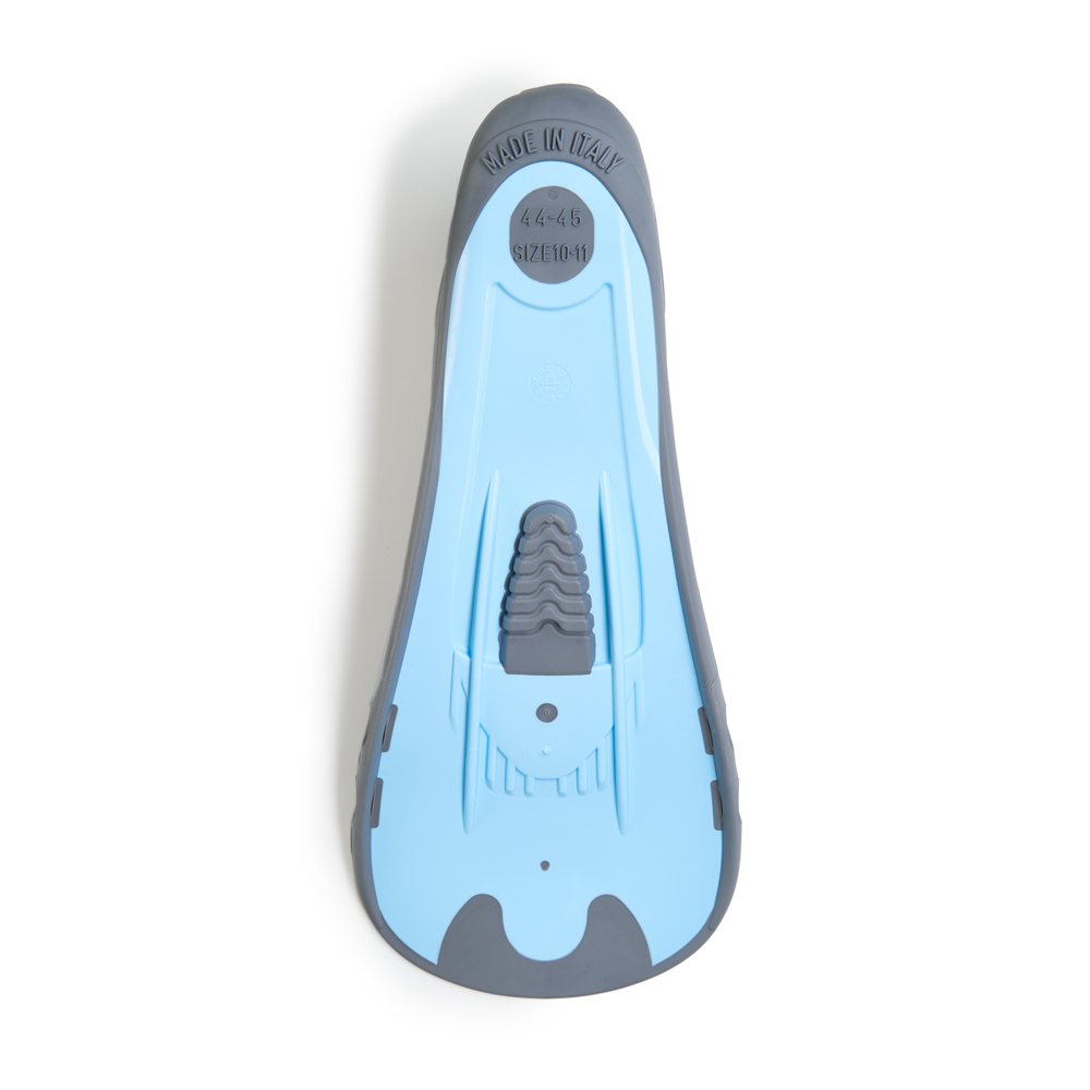 Ласты для бассейна Salvas F5 Fin, BA19144QSSTS,TPR и Technoflex, р.44-45, cеро-голубой