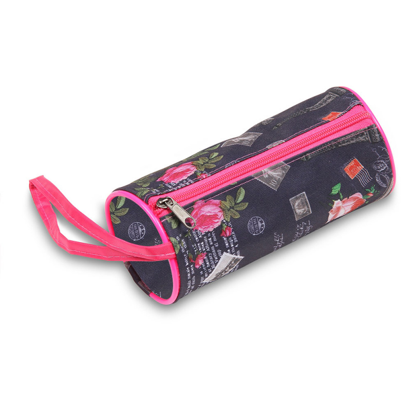 Чехол для скакалки (тубус) INDIGO, SM-142-PS, полиэстер, 19-8см, сине-розовый