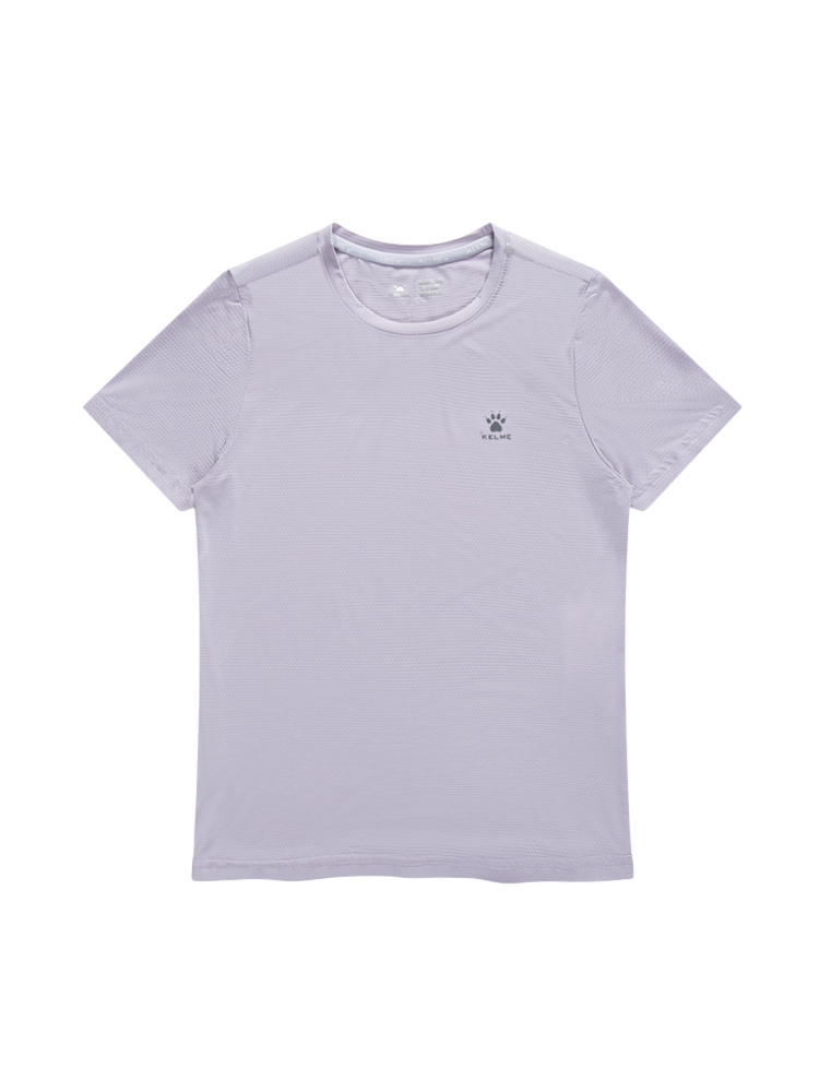 Футболка KELME Round Neck Short Sleeve T-shirt Violet