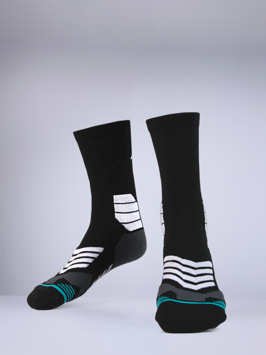 Носки тренировочные FN Basketball Socks (Black/White)