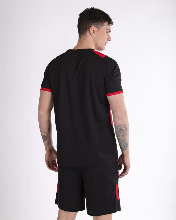 Форма волейб. муж. +ADRENALINA Tommy 1303-040-XL, р.XL, 100% полиэстер, черно-красный