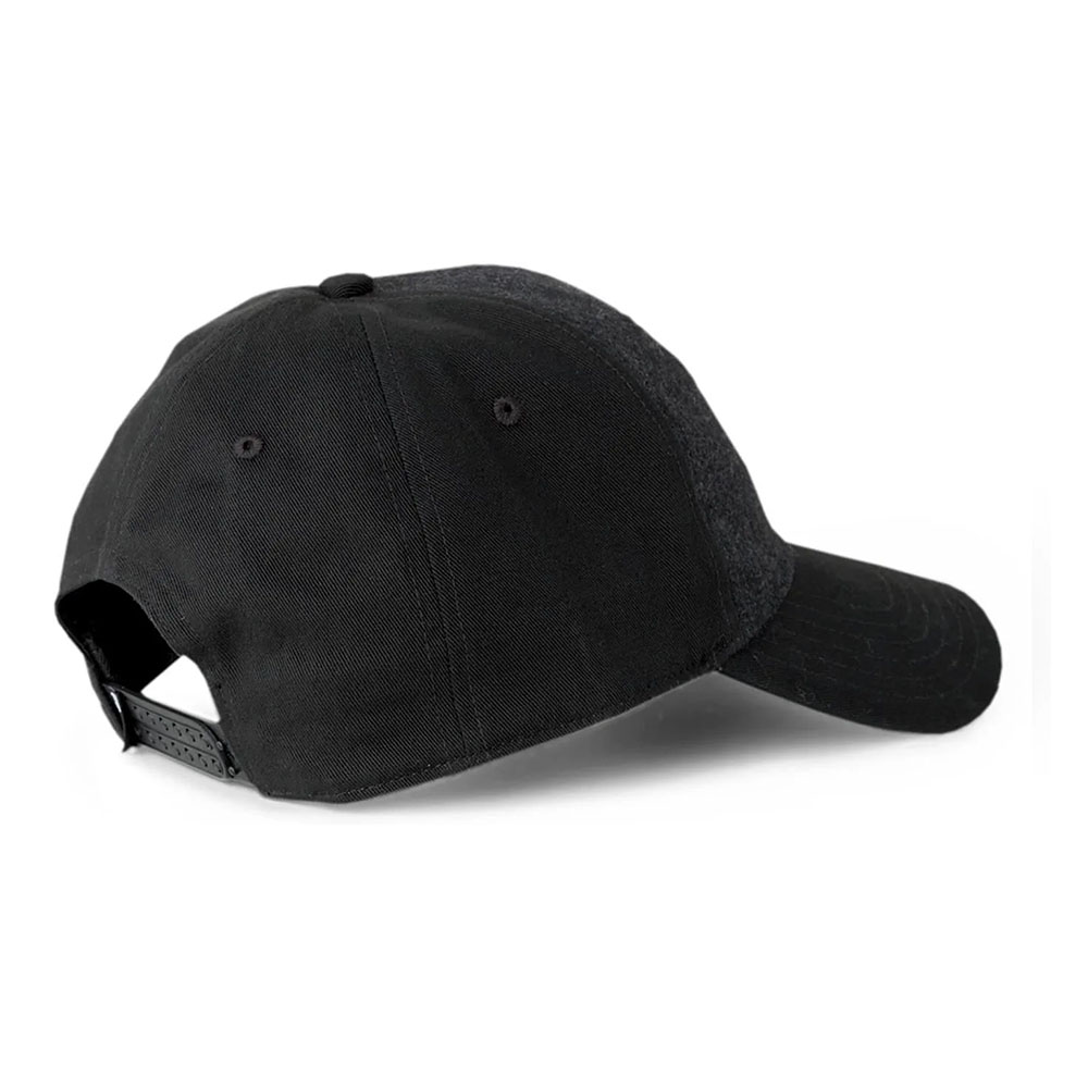 Бейсболка спорт. PUMA Style Fabric Cap 02282801, хлопок, полиэстер, черный