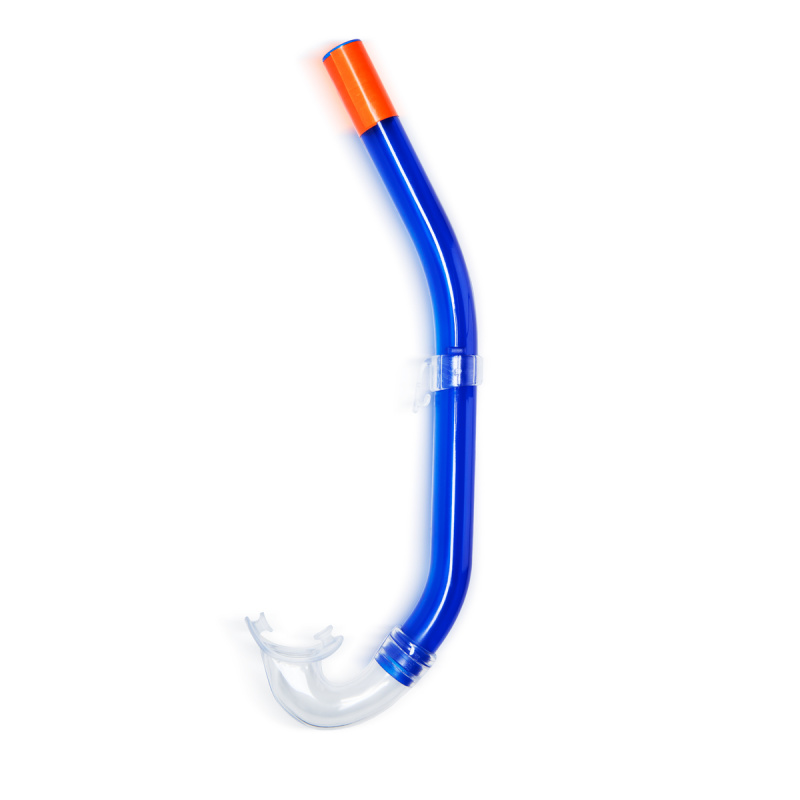 Трубка плавательная Salvas Fizzy Snorkel, DA137T0BTSTS, р. L, синий