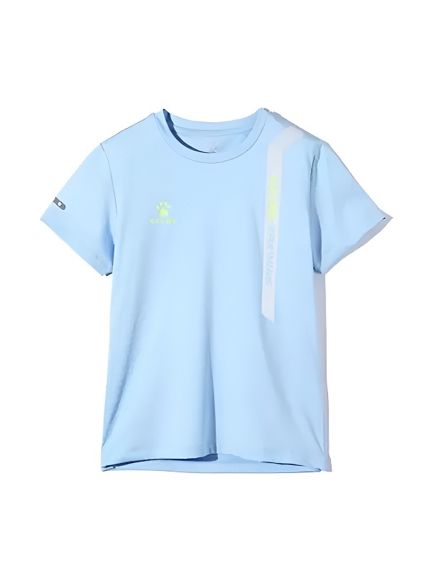 Детская футболка KELME Boys Short Sleeve T-Shirt Light Blue