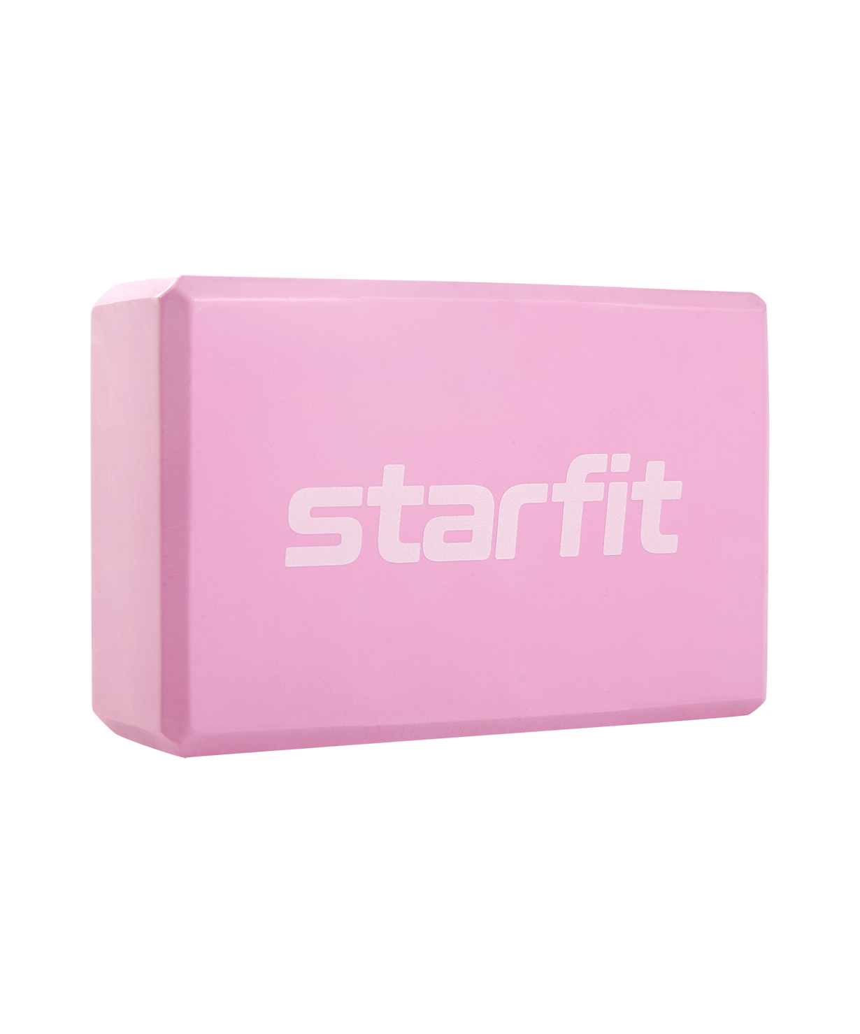 Блок для йоги STARFIT YB-200 EVA, розовый пастель