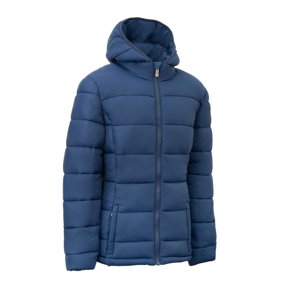 СЦ*Куртка утепленная с капюшоном жен. MIKASA MT913-036-S, р.S, полиэстер, нейлон, синий