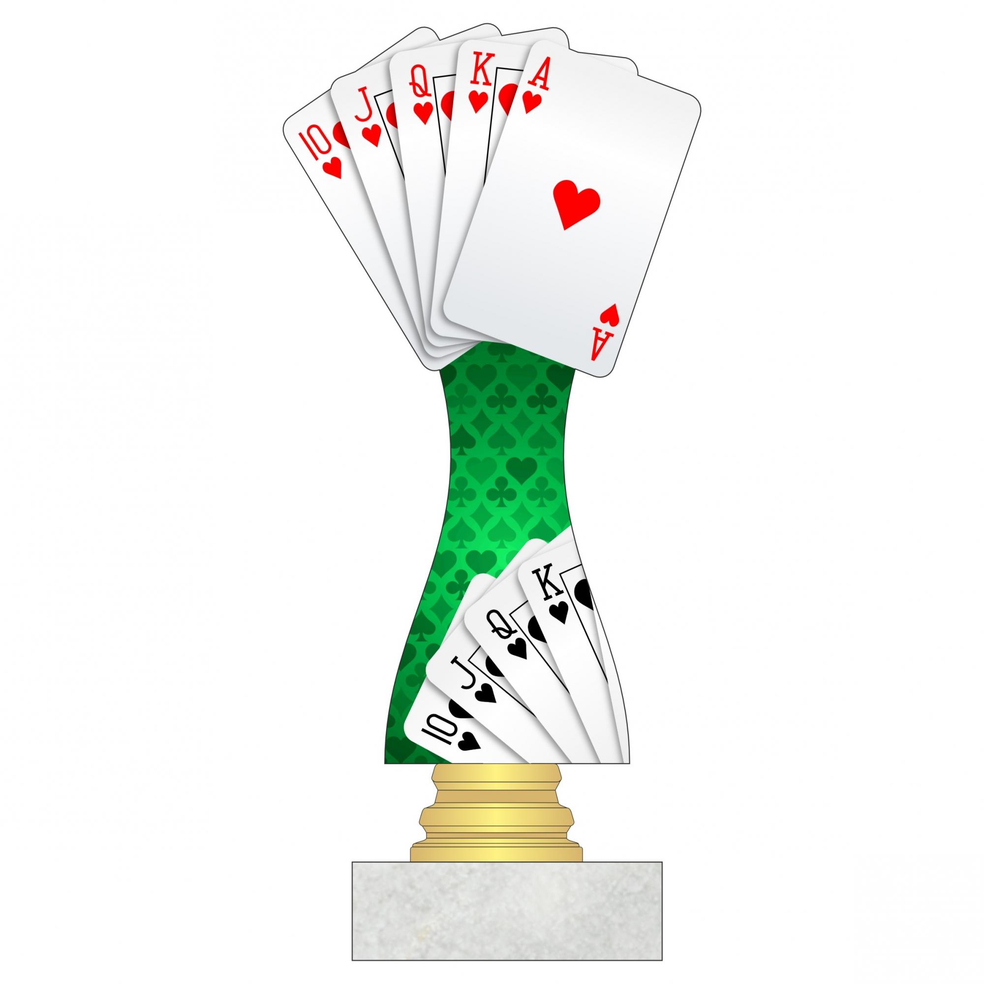 Приз ST 04313 Карты ( H-19 см)