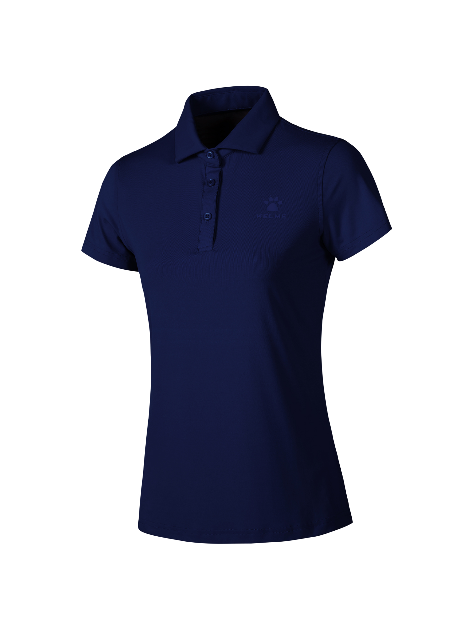 Футболка-поло KELME Women's Short Sleeve Polo Shirt Dark Blue