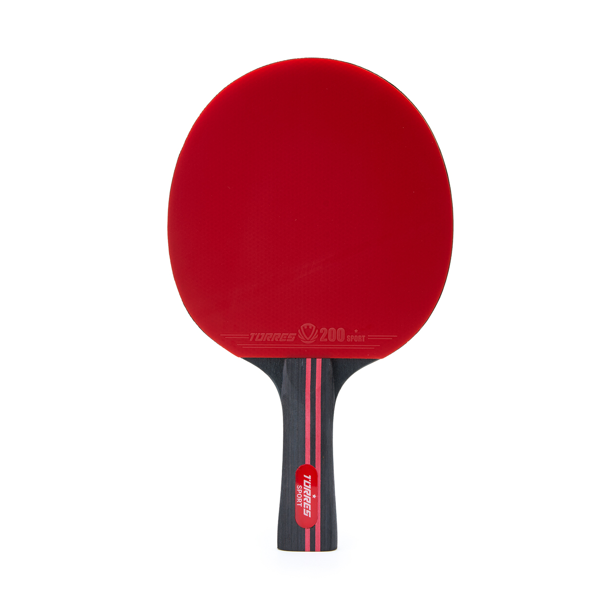 Ракетка для н/т TORRES Sport 1*, TT23005 для любителей, накладка 1,5 мм, конич. ручка