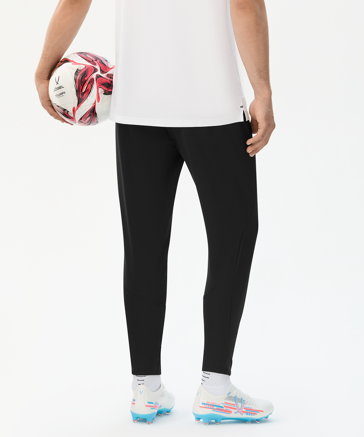 Брюки тренировочные с карманами JOGEL PREMIER PerFormDRY Training Pants, черный, размер L