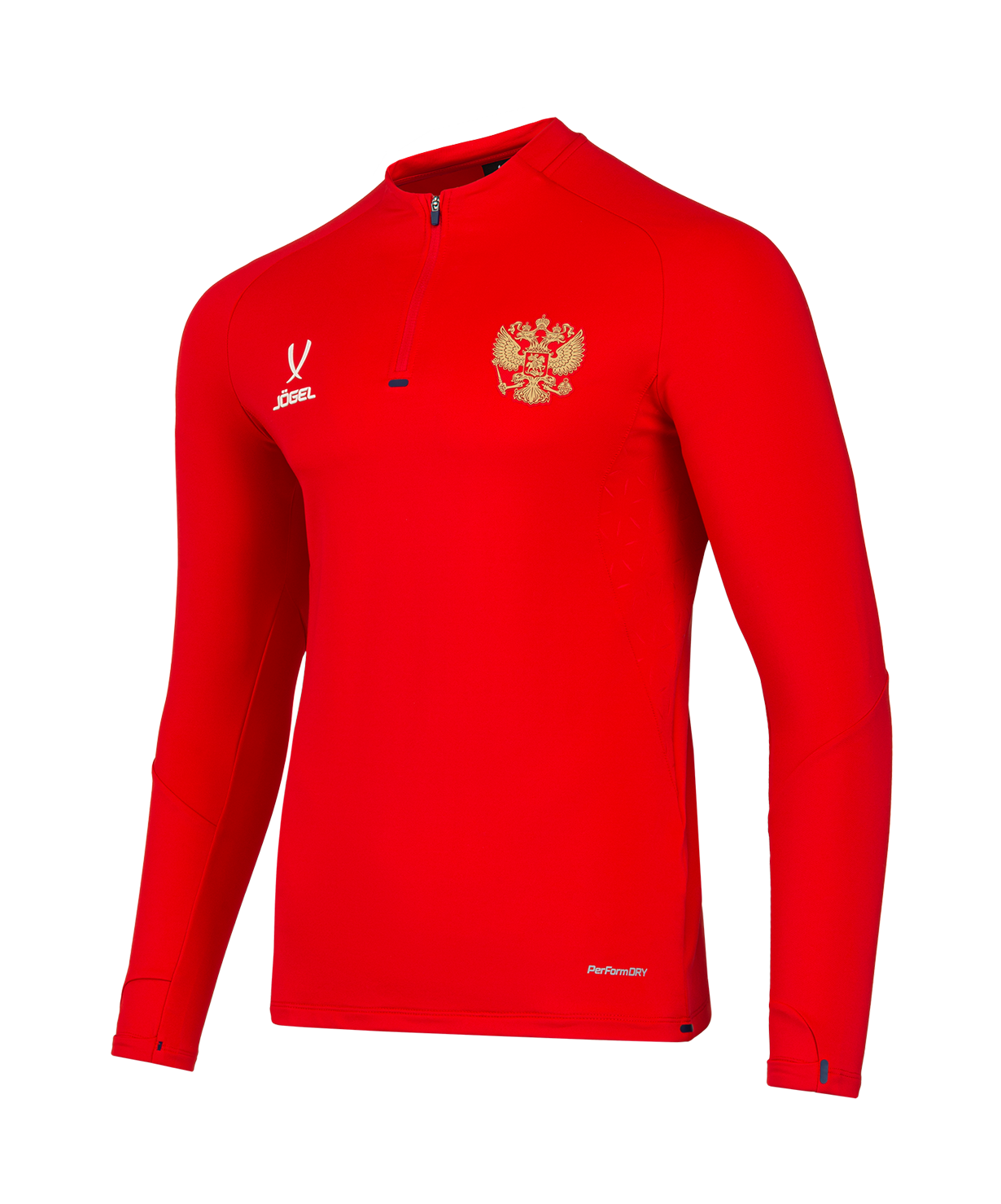 Джемпер тренировочный JOGEL NATIONAL PerFormDRY Training Zip Top, красный