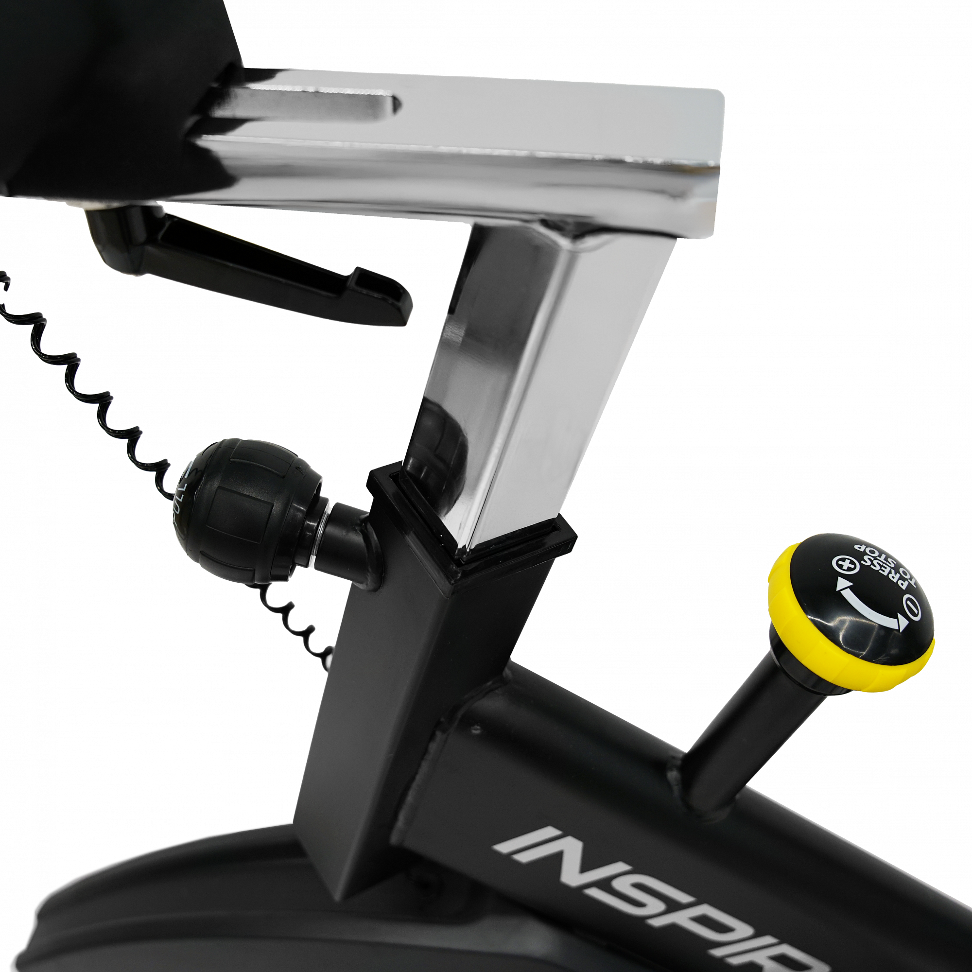 Спин-байк с консолью профессиональный BRONZE GYM INSPIRE