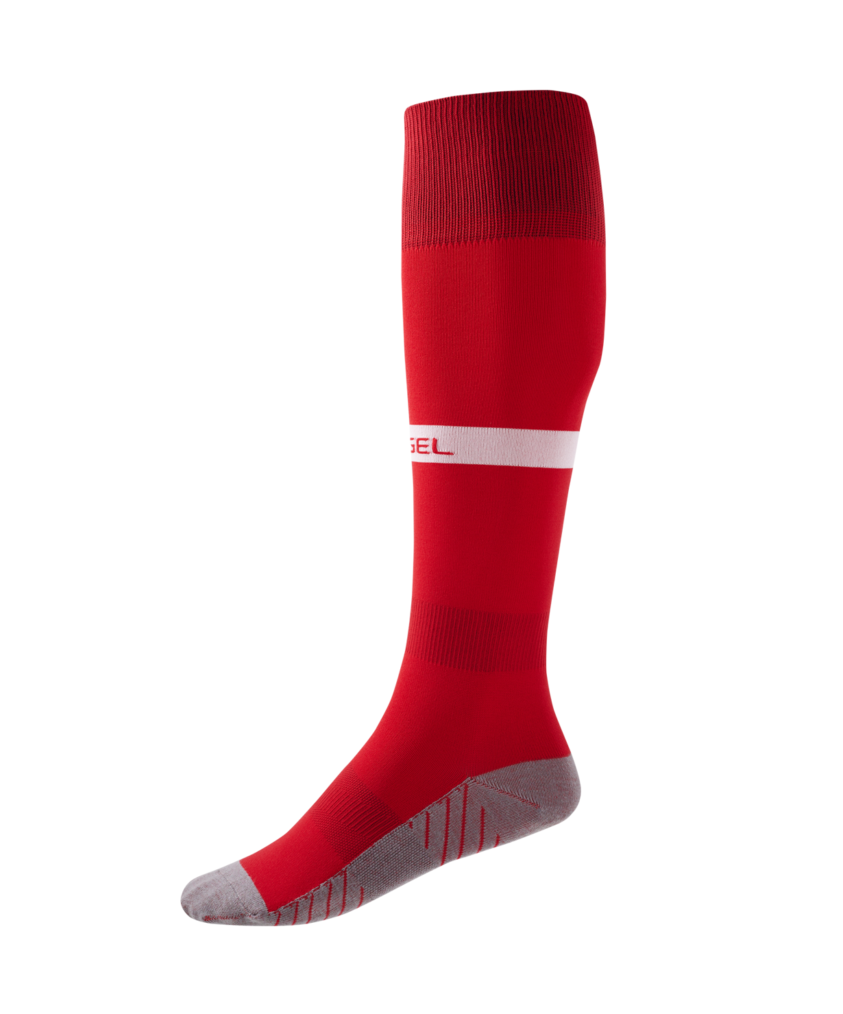 Гетры футбольные JOGEL CAMP ADVANCED SOCKS, красный/белый