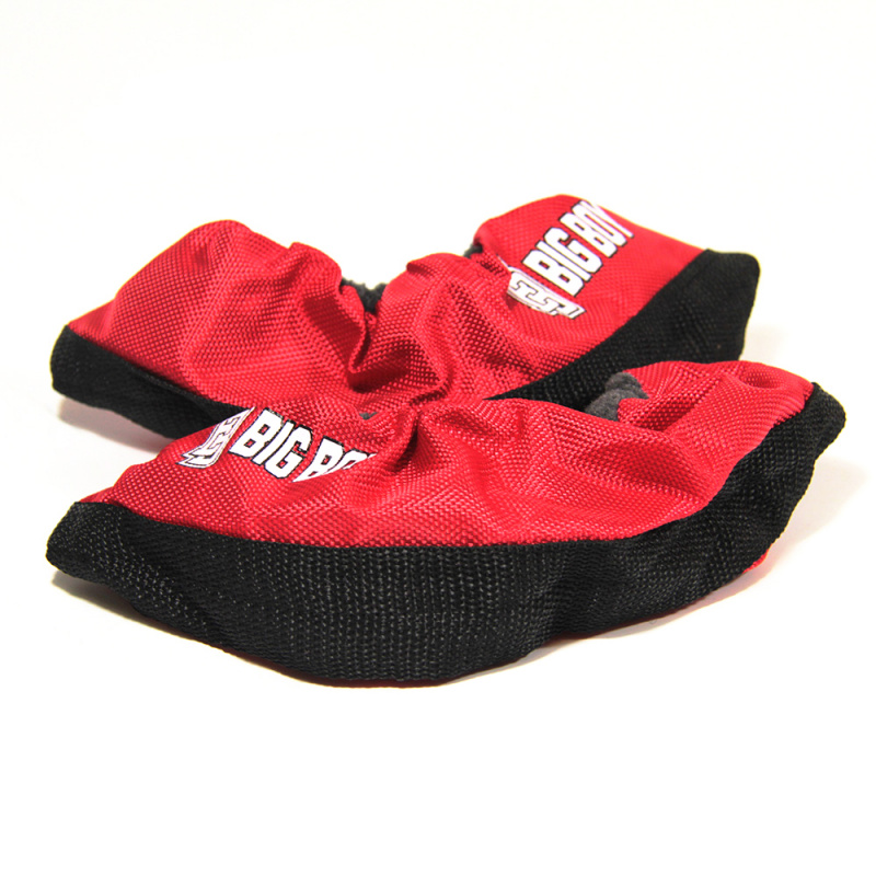 Чехлы для коньков мягкие BIG BOY, BB-COV-DS-RD-S, полиэстер, красный