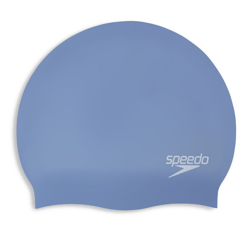 Шапочка для плав. SPEEDO Long Hair Cap, 8-0616816681, СВЕТЛО-СИРЕНЕВЫЙ, силикон