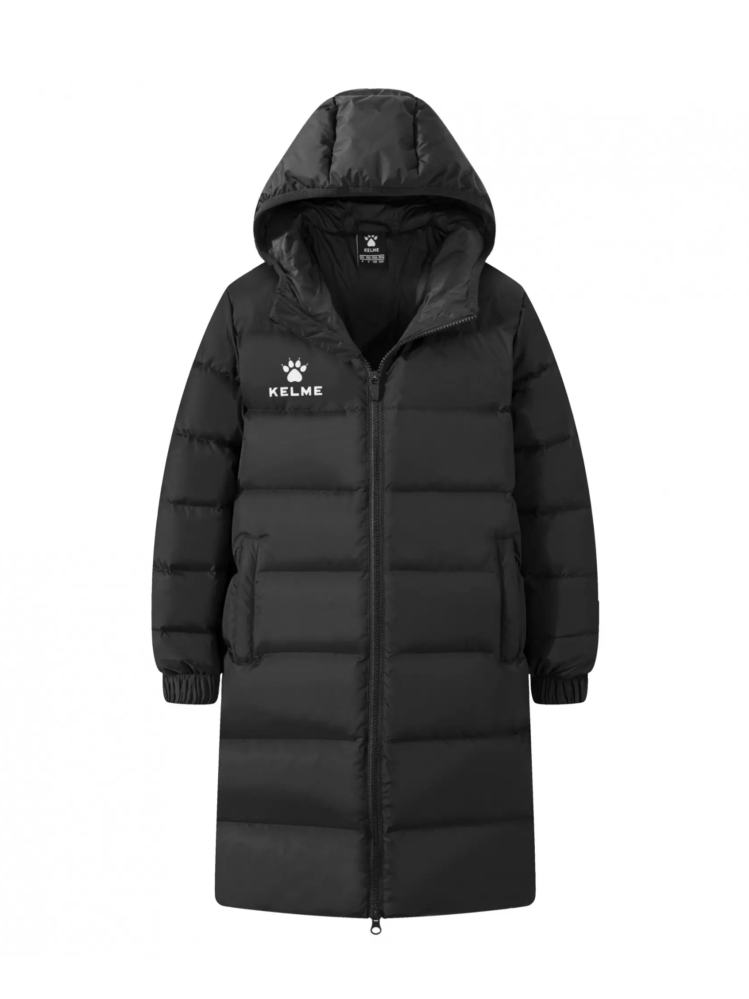 Детский пуховик KELME Children's Long Down Jacket Black