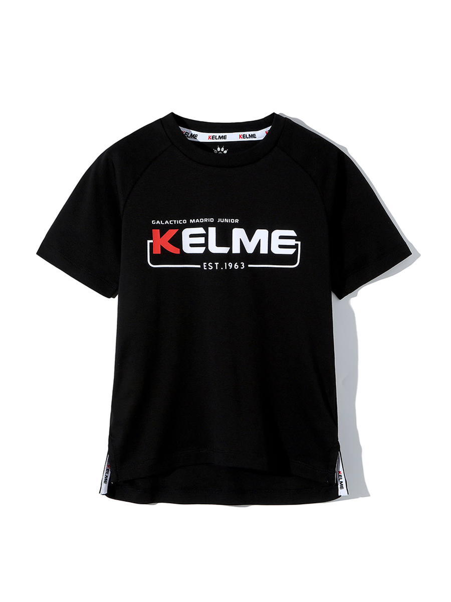 Детская футболка KELME Boys Short Sleeve T-Shirt Black