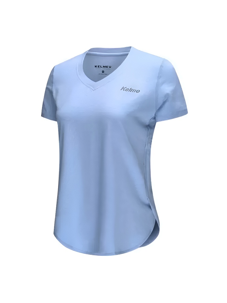 Футболка KELME Women's Short Sleeve T-Shirt Light Blue
