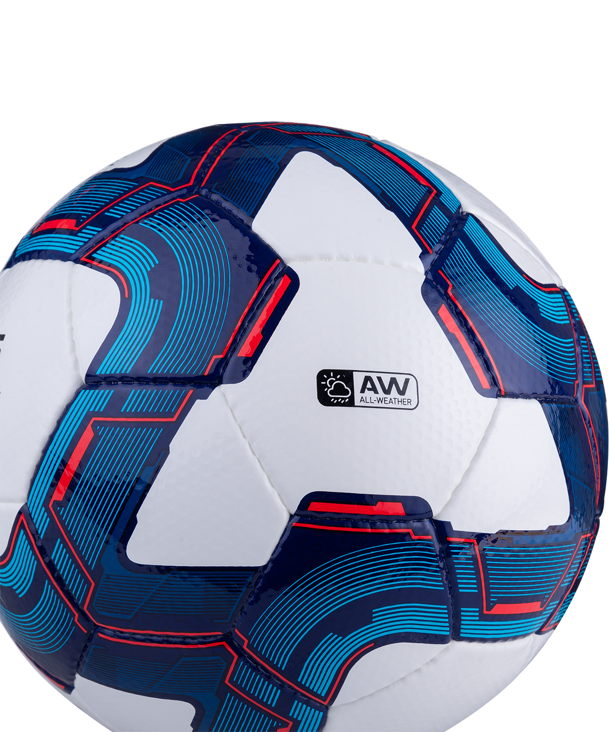 Мяч футбольный JOGEL Elite №5, белый/синий/красный, размер 5