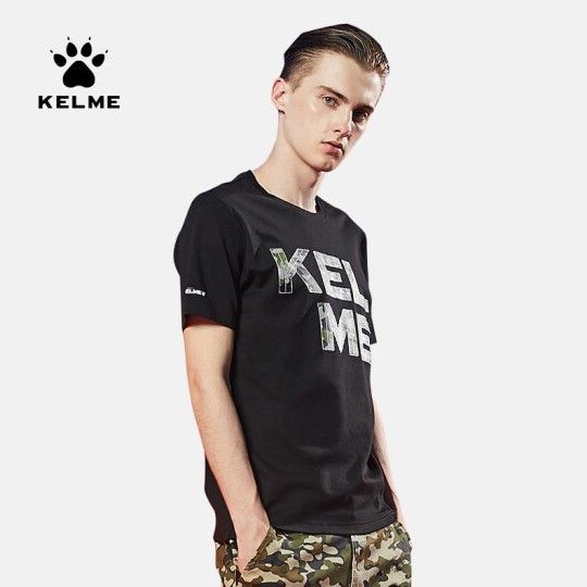 Футболка KELME Men's Short Sleeve T-Shirt Black