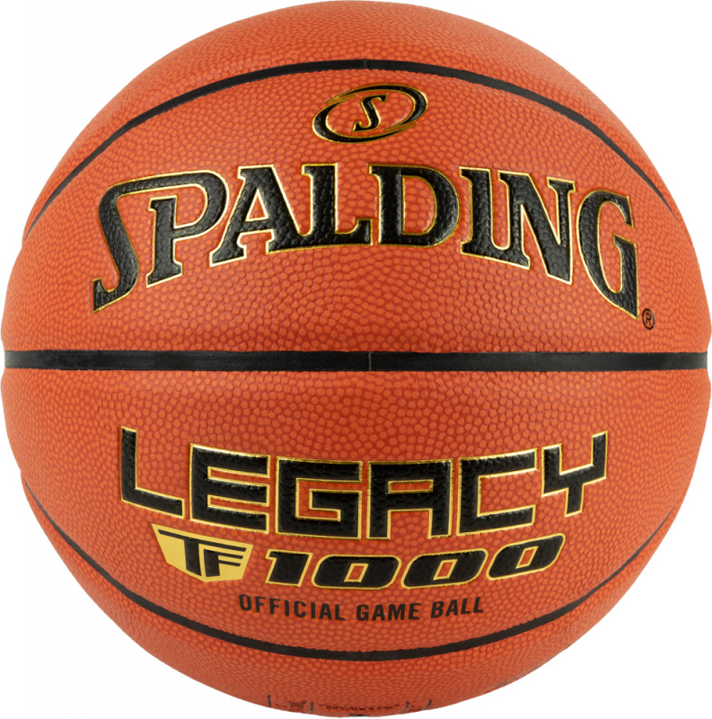 Мяч баск. SPALDING TF-1000 Legacy 76964z, р.6, FIBA, ZK-композит(микрофибра),нейл.корд, кор-чер-зол