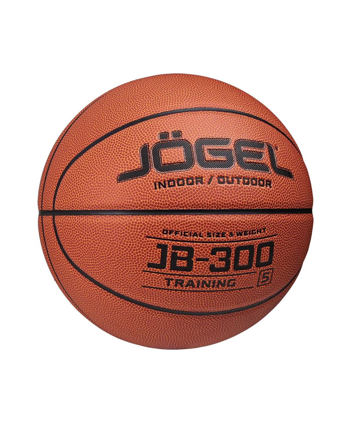 Мяч баскетбольный JOGEL JB-300 №5 NEW, размер 5