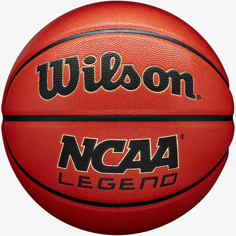 Мяч баск. WILSON NCAA Legend, WZ2007601XB, р.5, композит, бутил. камера, оранжево-черный