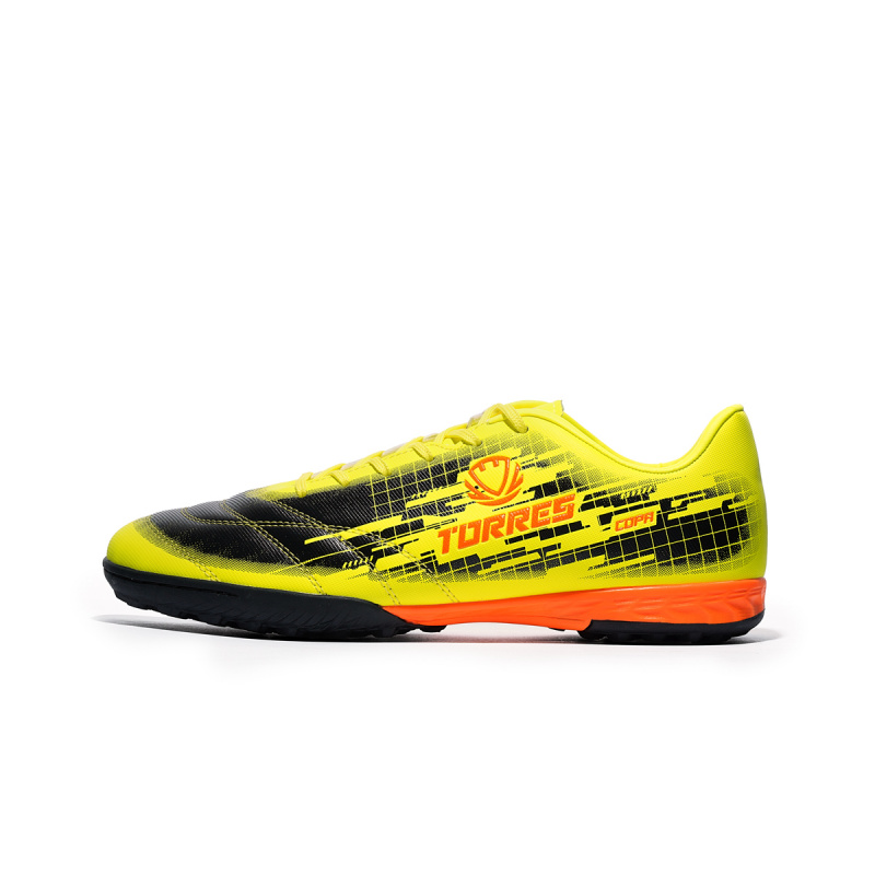 Бутсы футб.(многошиповки) TORRES COPA-J подр. TS234237-614-37, р.37, резина,ПУ,текстиль, чёрно-жёлт.