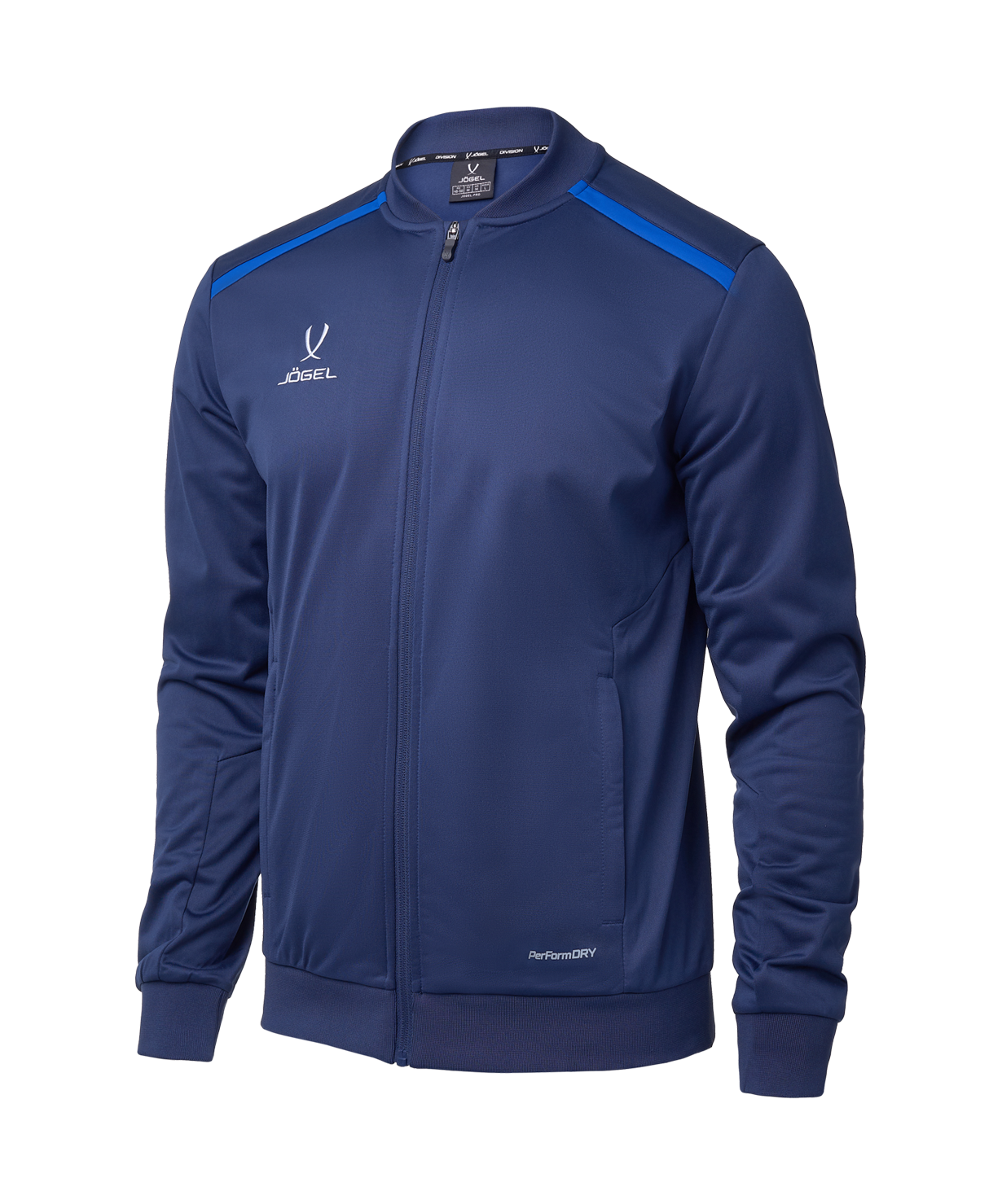 Олимпийка JOGEL DIVISION PerFormDRY Pre-match Knit Jacket, темно-синий