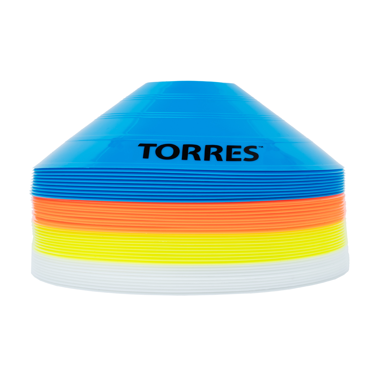 Фишки для разметки поля TORRES, TR1006, усеч. конусы, пластик, комп. из 40 шт, 4 цвета