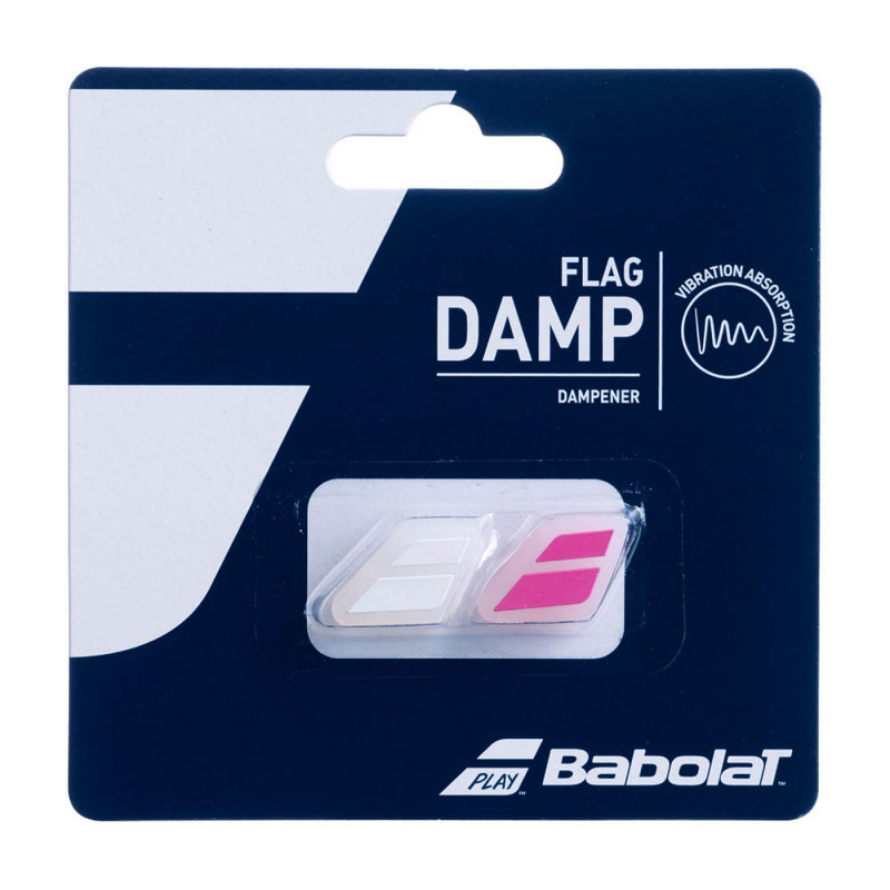 Виброгаситель BABOLAT Flag Damp, 700032-184, бело-розовый