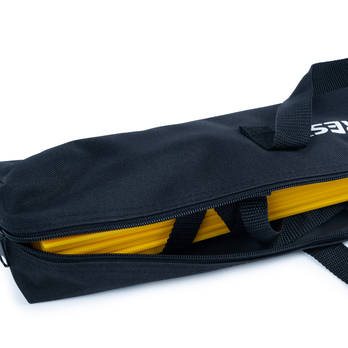 Лестница для трен. TORRES, TR1018, дл. 4 м, пластик, полиэстер, желт-черн