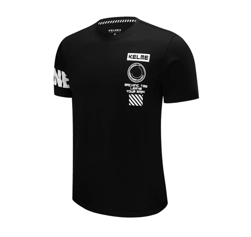 Футболка KELME Men's Short Sleeve T-Shirt Black