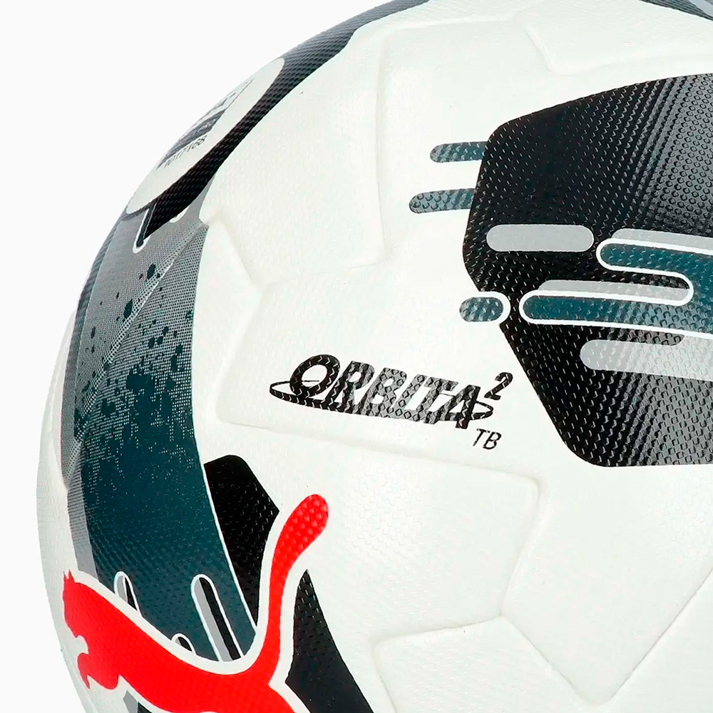 Мяч футб. PUMA Orbita 2 TB, 08432302, р.5, FIFA Quality Pro, 12 пан., ТПУ, термосшивка, бело-черный