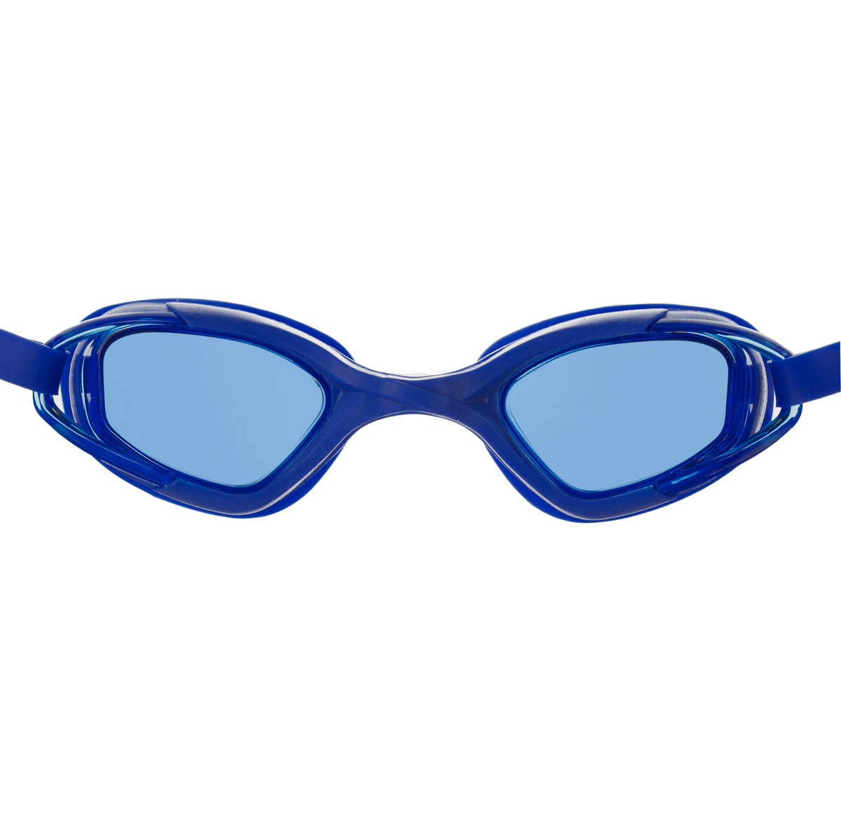 Очки для плав.TORRES Fitness, SW-32214BB,голуб.линзы, син. оправа, раздв.регул.ремешок
