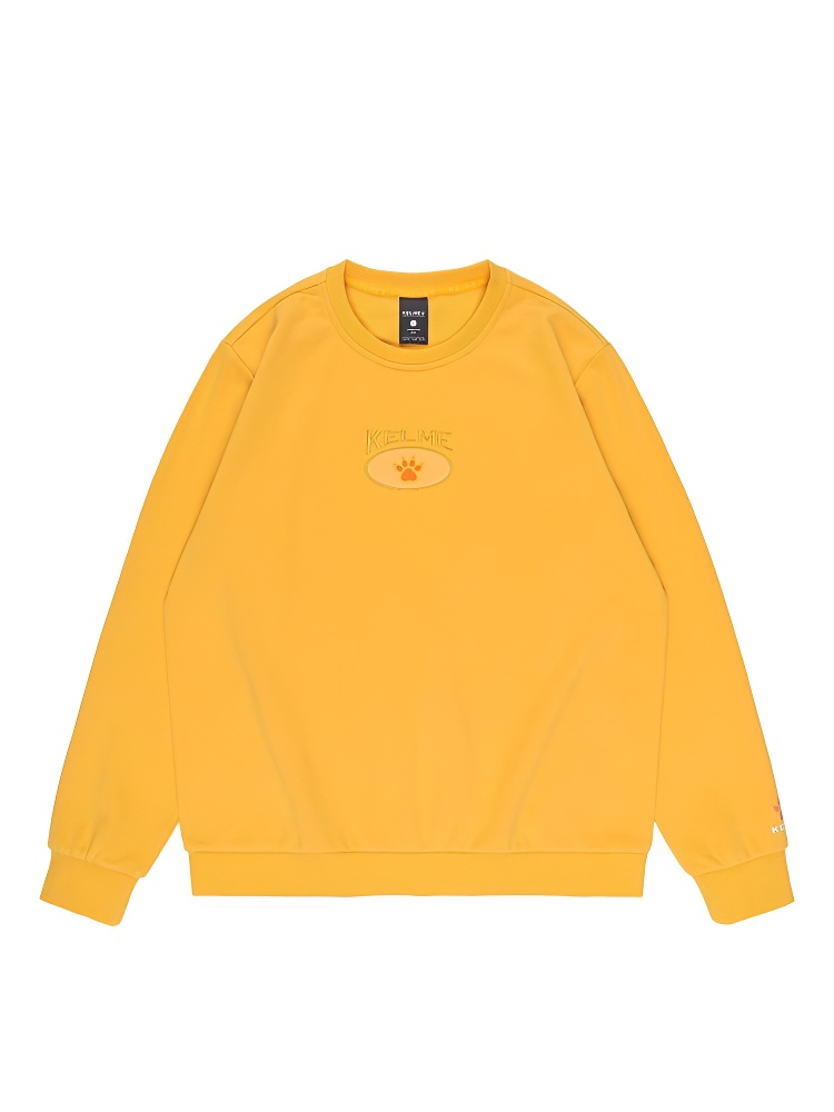 Свитшот KELME Round Neck Sweater Yellow