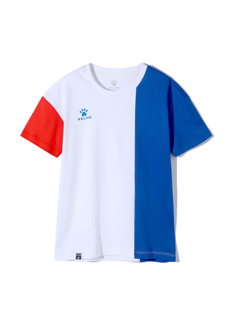 Детская футболка KELME Boys Short Sleeve T-Shirt White